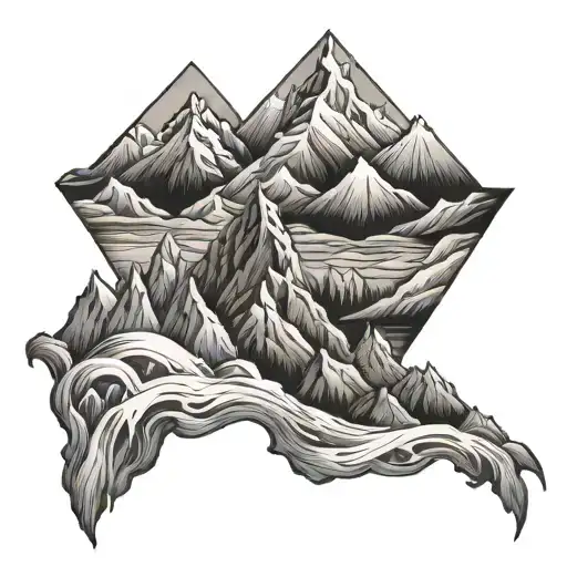 Kybalion Frozen Mountains Backround