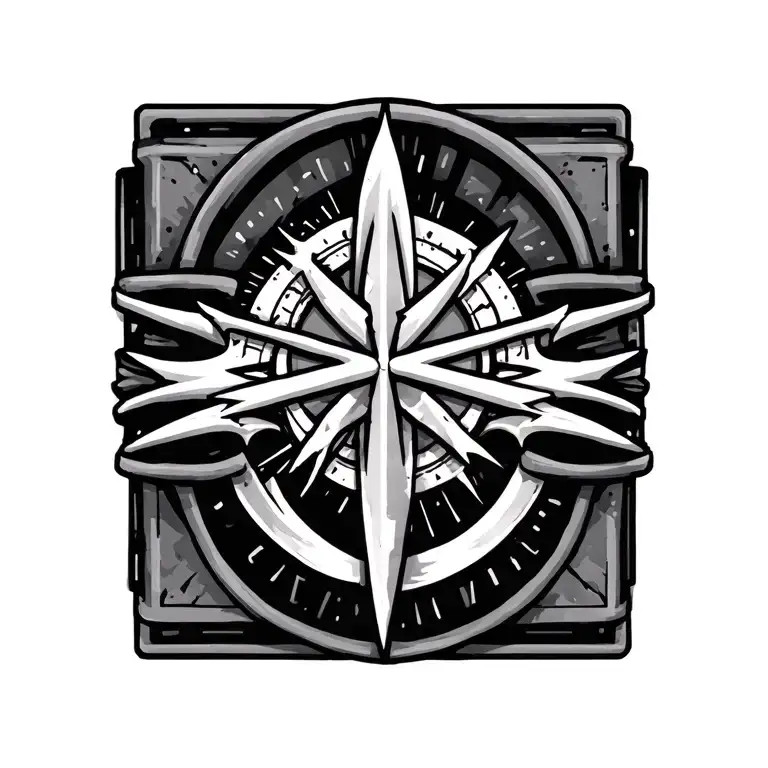 Wristband With Vegvisir Symbol Incorporated