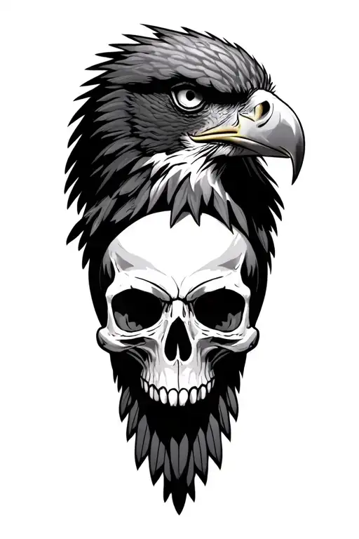 Eagle And Skulls
