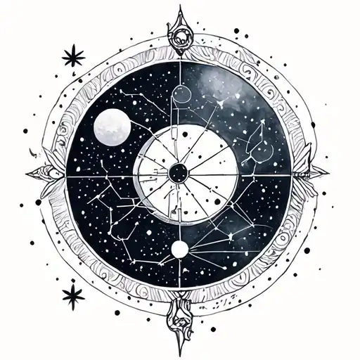 Constellation Outline Of Stitch