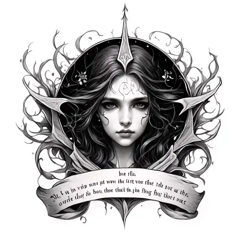 Elvish Writing Poetry
