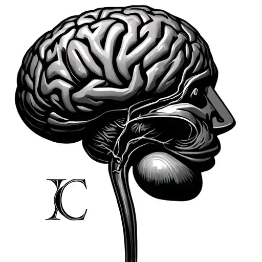 Brain Aneurysm Symbol With Roman Numerals Representing Important Dates
