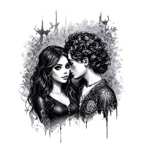 Jack Skallington Und Sally De Nigthmare
