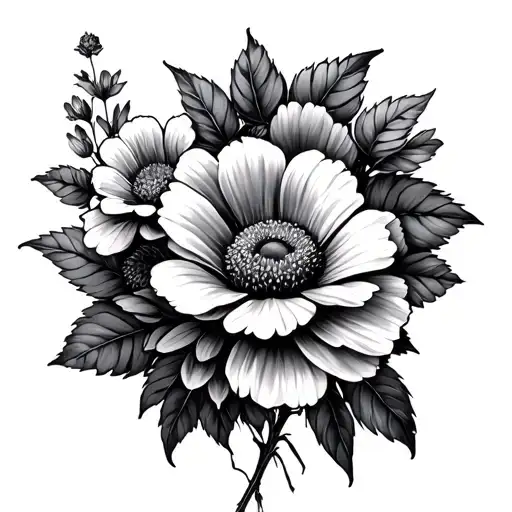 Birth Flower Bouquet