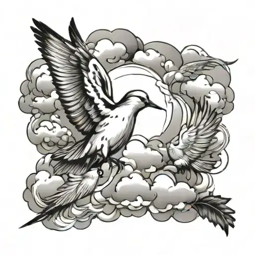 Clouds And Doves