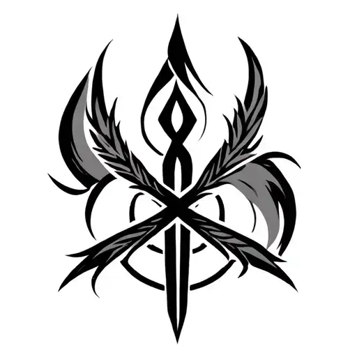 In The Survivor Symbol Intertwined