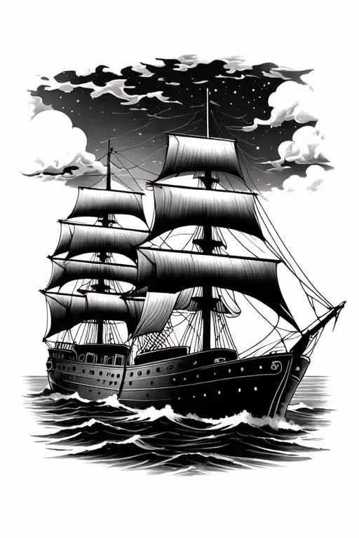 Two Ships Passing In The Night