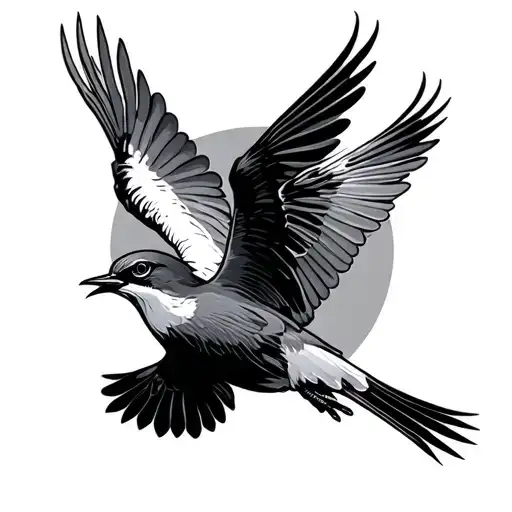 Birds Flying