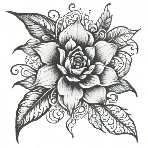 Endometriosis Tattoo Design Inspired