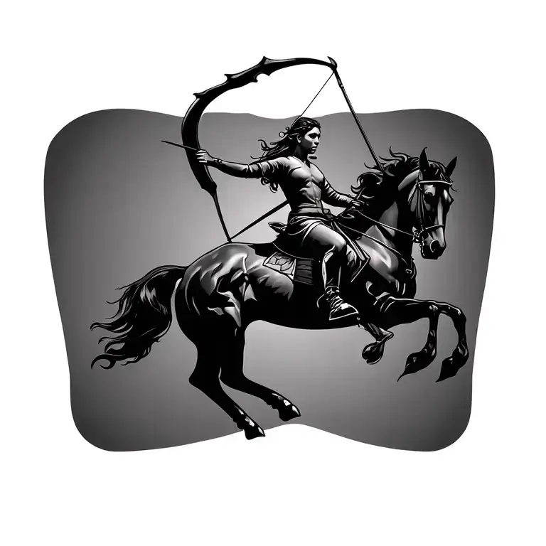 Sagittarius Archer Riding