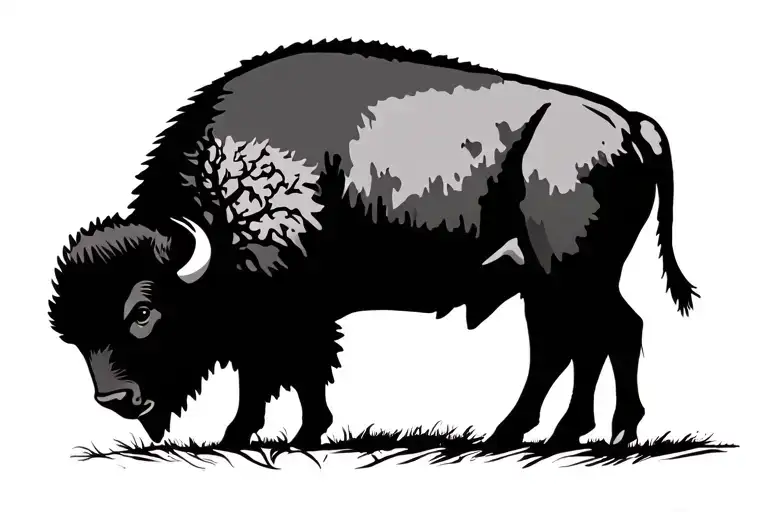 Buffalo Silhouette