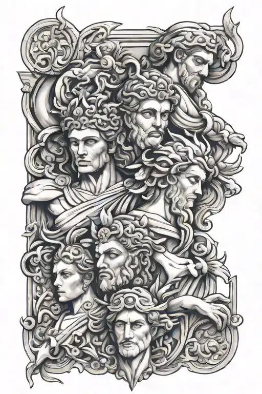 Greek Gods Fore Arm