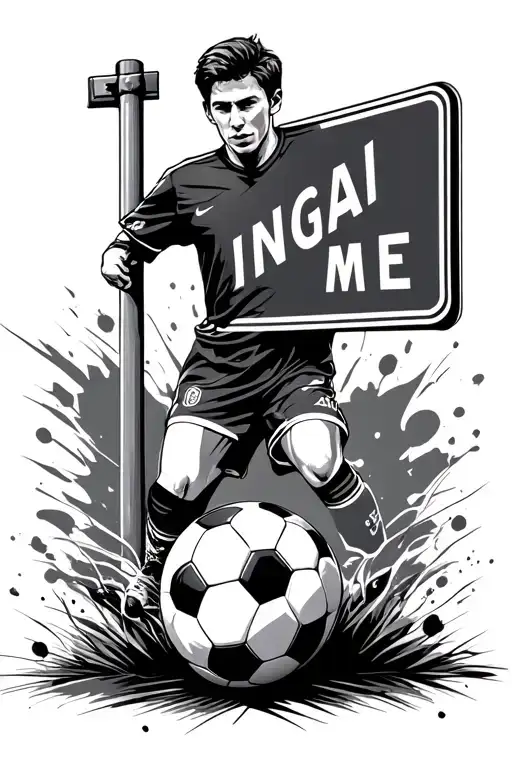 Soccer And With My Street Sign Gift Ave