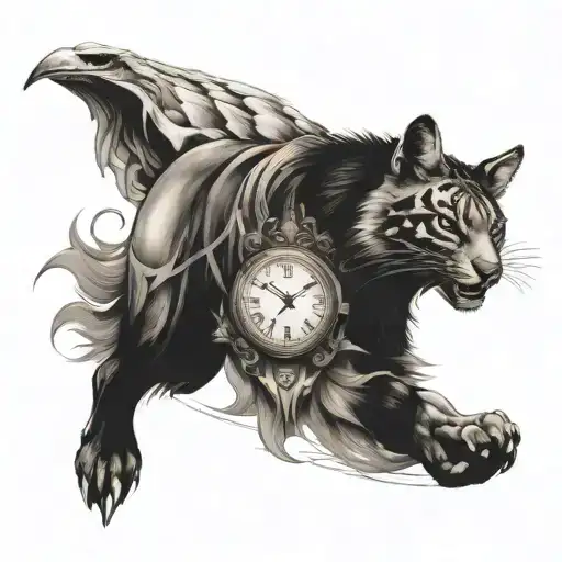 Wegvisor Time Is Fleeting Totenkop