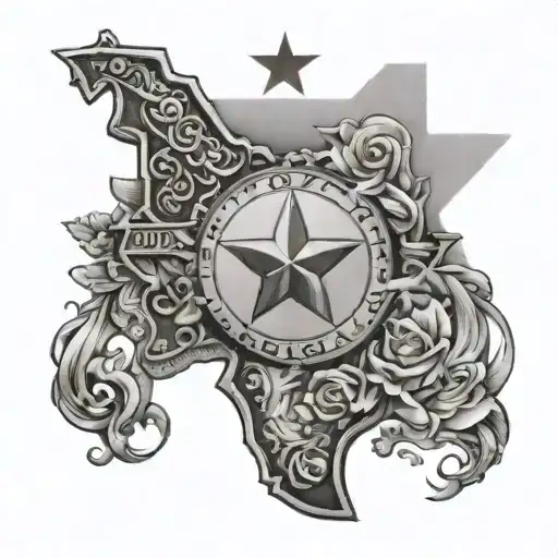 Texas Theme Leg Sleeve