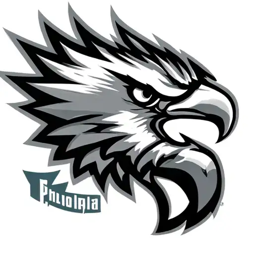 Philadelphia Eagles Logo Intertwined