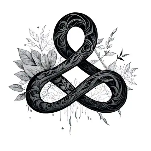 Liesl In Infinity Symbol Intertwined