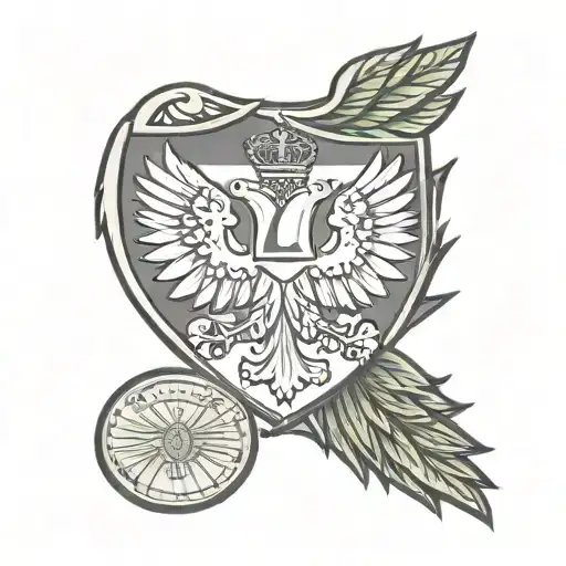 Lithuania Flag Inside Kiwi Bird Flying