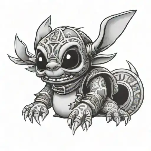 Stitch Viking As Alive With