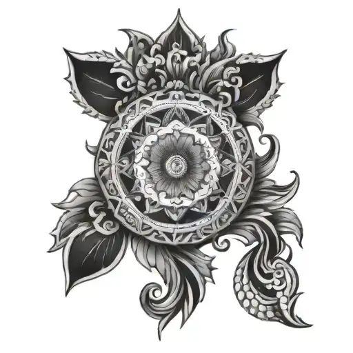 Sculpture Mandala Design