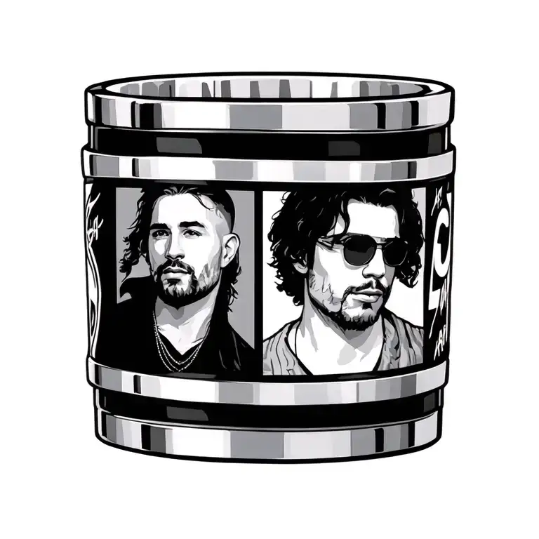 Men's Bracelet With Zach And Eddy On It