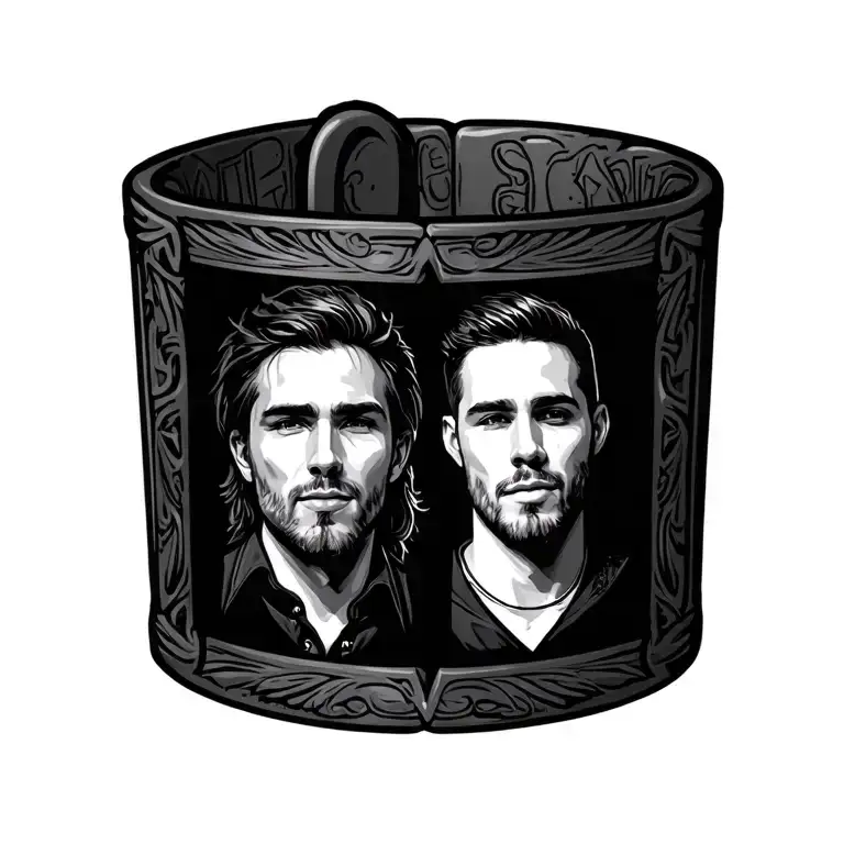 Men's Bracelet With Zach And Eddy On It