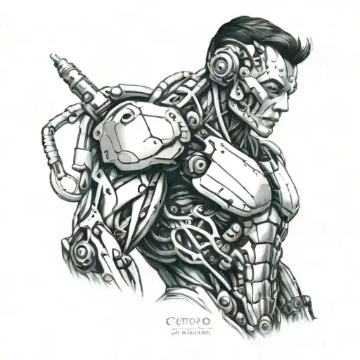 Cyborg In Hook