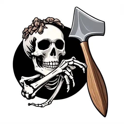 Skeleton Shovel Best Friend