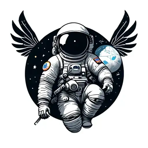 The World Is Yours Space Astronaut