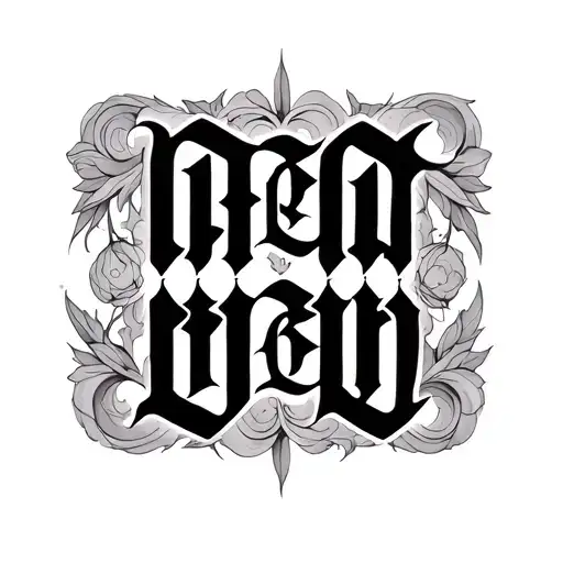 Two Word Ambigram Generator