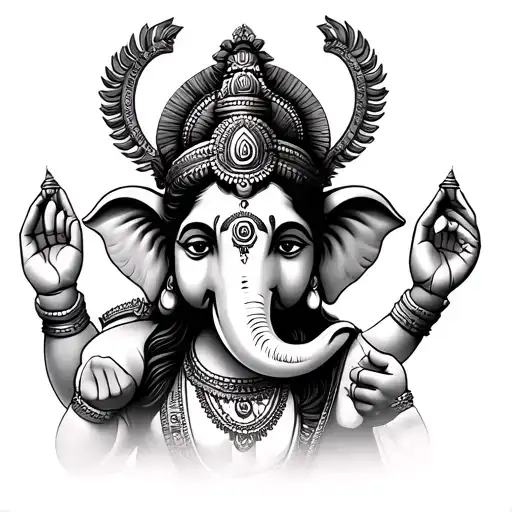 Murugan Vel And Lord Ganesh