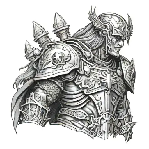 The God Emperor Of Mankind 40K Universe