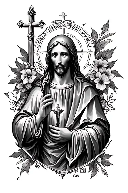 Catholic Tattoo Design