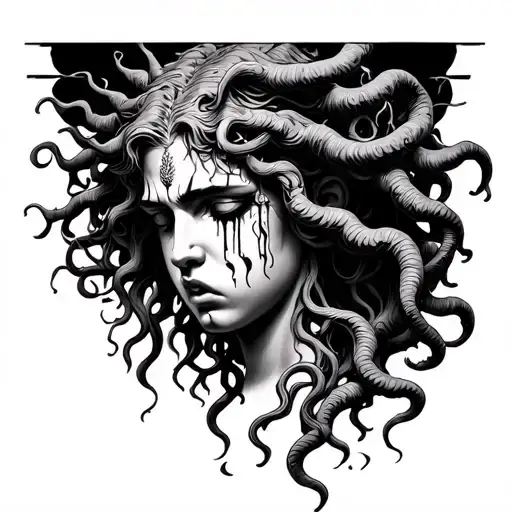 Real Medusa Crying