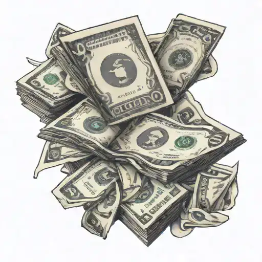 Money Inside Lsd Paper