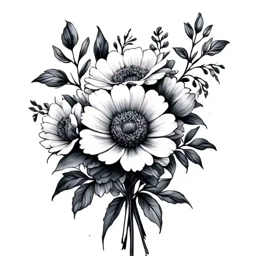 Birth Flower Bouquet