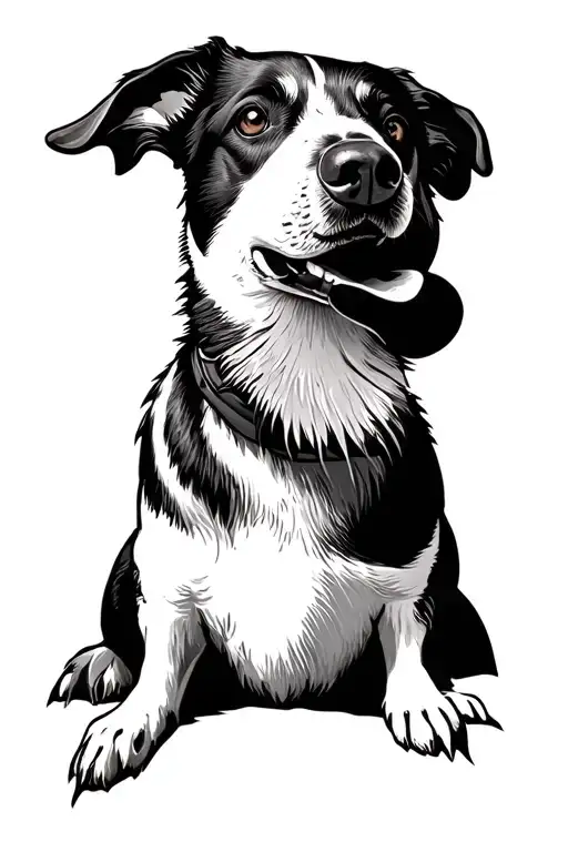 Duck Hunting Dog Tattoo Inspired