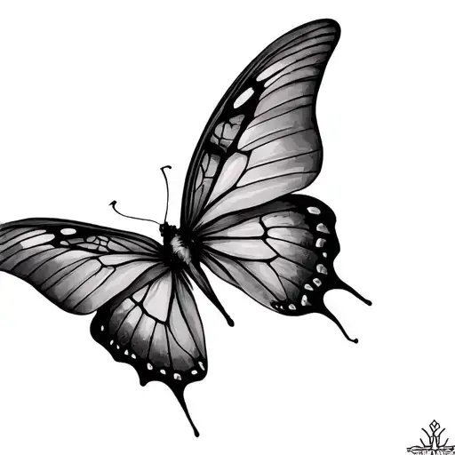 Compass Butterfly Emerging