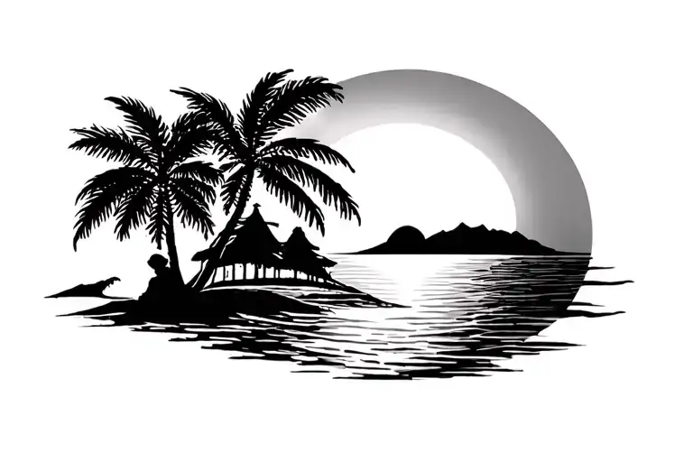 Filipino Sun Setting