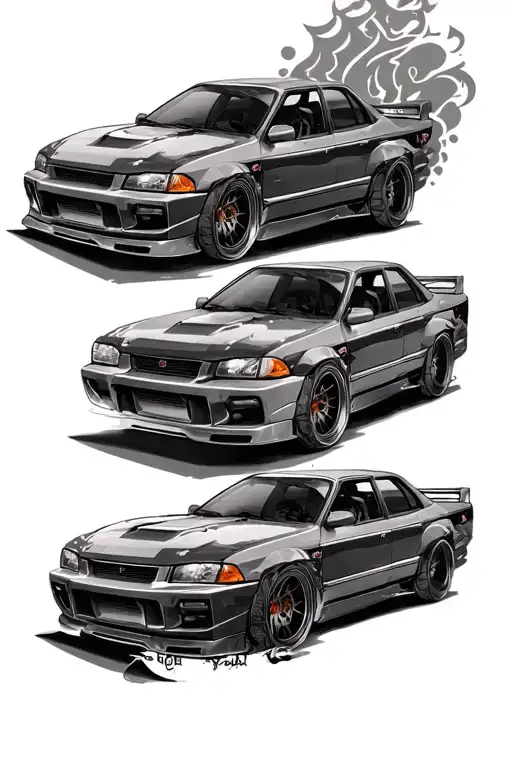 Jdm Cars Full Arm Sleeve
