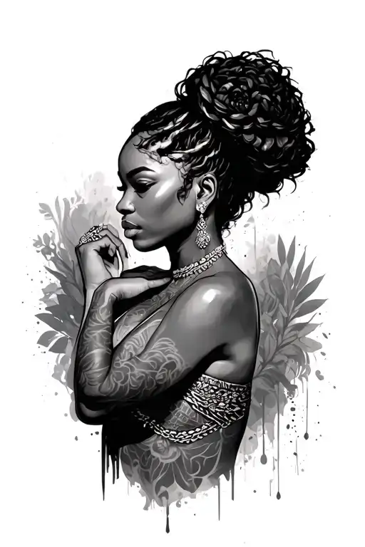 Powerful Black Woman