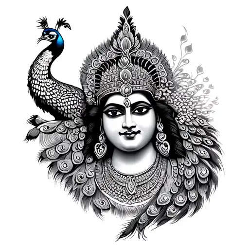 Lord Murugan Velu Peacocks Features