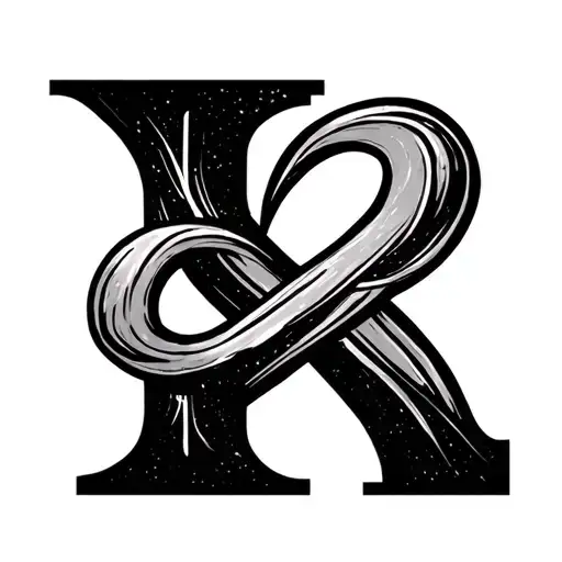 Letter K And Infinity Sign
