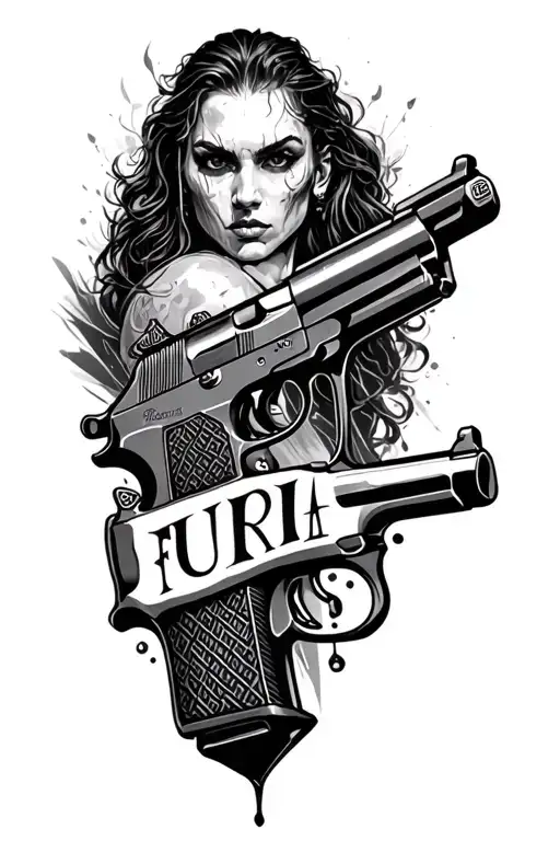 I Need Furia Word On Tatto And Guns