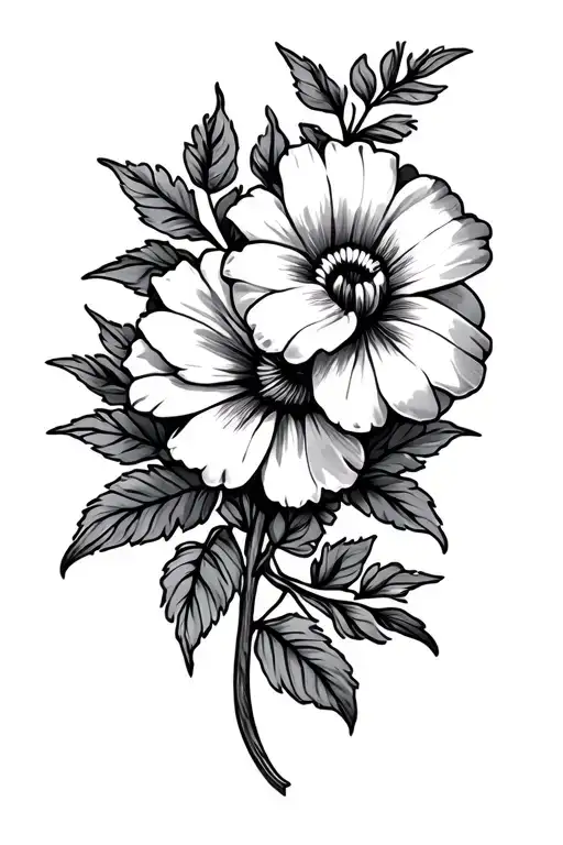 Western Flower Style Design