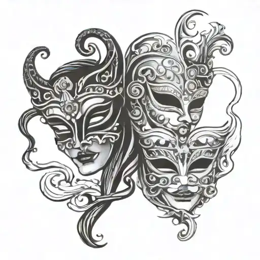 2 Masks Theater Game