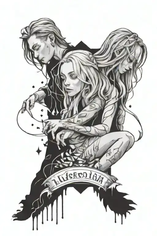 A Tattoo Inspired By Billie Eilish's Lyrics Symbolizing Overcoming Obstacles And Finding Passion