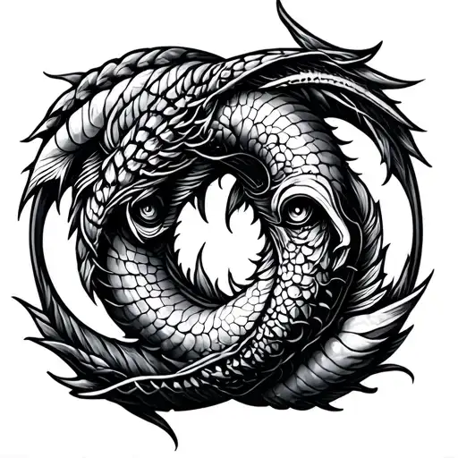 Cancer Pisces Scorpio Capricorn Virgo Zodiac Sign Intertwined