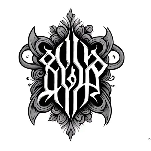 Two Word Ambigram Generator