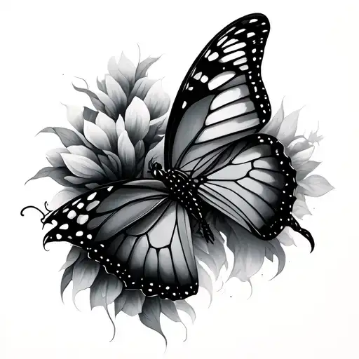 Butterfly Emerging
